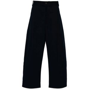 Studio Nicholson Black Trousers - Wide-Leg Trousers Men